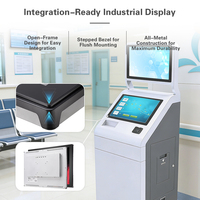 Monitor Táctil PCAP de Marco Abierto de 15 Pulgadas para Kiosco/TPV, Tamaño Personalizado, Servicio OEM/ODM