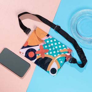 Pochette universelle étanche pour téléphones, sac étanche réglable de grande taille, sac banane étanche, sacs de rangement pour la natation sous-marine - Product Image 1