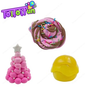 Schleim-Teig Eiscreme-Donut-Set DIY Lernspielzeug für Kindergeburtstag Sicher Ungiftig Sensorisches Spielzeug Geschenk für Kinder - Product Image 4