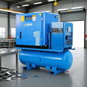 PM VSD Silent All-in-One 7.5-15kW 10-20HP 8-16Bar Portable Industrial Screw for <b>Laser</b> Cutter Choose Our Integ - Product Image 6