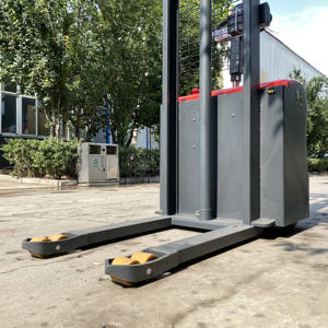 Elevación eléctrica 1500kg Carretilla elevadora portátil de carga automática Alimentado por CA Wangong Apilador de palés todo terreno Camión de altura de elevación de 3000mm - Product Image 6