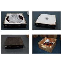 Roulette en bois simple 0 et Double 00 32 pouces, accessoires de table, vente directe en usine