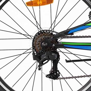 Bán Buôn Xe Đạp Leo Núi Thép <span class=keywords><strong>Carbon</strong></span> <span class=keywords><strong>Mtb</strong></span> Xe Đạp 24 Kích Thước Đầy Đủ Hệ Thống Treo Xe Đạp Leo Núi Với Đôi V Phanh - Product Image 4