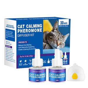 Kit de diffuseur de phéromones calmantes pour chats et chiens, huile essentielle <span class=keywords><strong>anti</strong></span>-anxiété 100% - Product Image 5