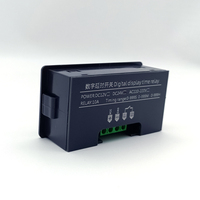 Relais temporisé numérique T3230 110V/220V, interrupteur de contrôle de minuterie cyclique avec double affichage LED, composants électroniques
