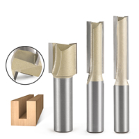 Fresa de doble filo TIDEWAY para router de madera, herramientas de carpintería de pulgada, juego de carburo de tungsteno 1/2 OEM