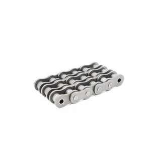 Industrial B Series Steel Chains High Tensile Strength Short Pitch Roller Chains For Transmission Duplex C Chain