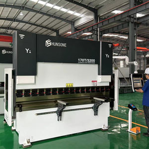 HUNSONE CNC presse plieuse de tôle plieuse de tôle plieuse d'acier Dobladora De Lamina presse plieuse - Product Image 2