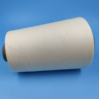 Fil mélangé antibactérien et écologique naturel 60s/1 50/50 fil de coton peigné en fibre d'herbe de champignon pour le tricot pour le tissage