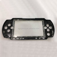 Untuk PSP1000 Black Faceplate layar penutup depan pengganti perumahan Shell untuk PSP 1000