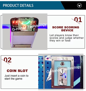 Vui chơi giải trí trẻ em đồng tiền hoạt động trò chơi máy không khí khúc côn cầu bảng trò chơi xổ số máy Arcade sang trọng Mã thông báo không khí khúc côn cầu bảng để bán - Product Image 4