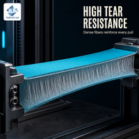 Bateau de sauvetage gonflable Jinlong 2400gsm-2800gsm, ignifuge, imperméable, résistant aux déchirures, anti-moisissure, revêtement PVC, largeur 8~30cm