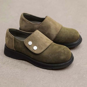Mocasines retro con plataforma para hombre, combinación de colores moderna 2026, nuevo estilo de otoño, versátiles para todas las ocasiones - Product Image 2