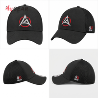 Casquette Trucker en Maille à 6 Panneaux Brodée Personnalisée 4U, Fabricant en Gros de Casquettes de Sport en Coton et Polyvalent de Qualité Supérieure, Casquettes de Cyclisme OEM