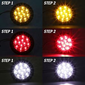 <span class=keywords><strong>Feux</strong></span> de <span class=keywords><strong>remorque</strong></span> de camion de 4 pouces, <span class=keywords><strong>feux</strong></span> de freinage, de stop et de clignotant LED 12V pour voiture, <span class=keywords><strong>feux</strong></span> de camion ronds étanches autonomes - Product Image 6