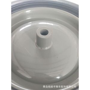 Qingdao Minghao 10 Inch Solid Rubber Caster Wheel Firm Gray Industrial <b>For</b> <b>Tool</b> <b>Carts</b> - Product Image 3