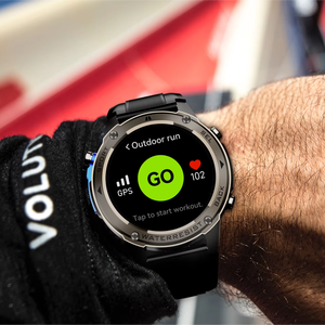 Jam tangan pintar pria Relogio, arloji cerdas 2025 50 meter tahan air, Gps untuk pria, jam tangan kebugaran olahraga, pemantauan denyut jantung - Product Image 1