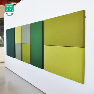 TianGe yumuşak ses geçirmez kayıt stüdyosu sinema ses geçirmez kumaş kaplı akustik paneller duvarlar için