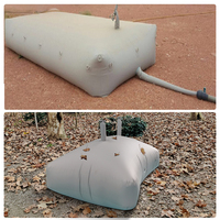 Vente flash : Système d'irrigation pliable en PVC de 900 L, conteneurs d'eau pliables, sacs à eau