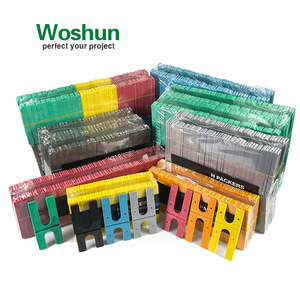 Woshun 95x46mm <span class=keywords><strong>Cale</strong></span> en <span class=keywords><strong>plastique</strong></span> H, Calins en <span class=keywords><strong>plastique</strong></span>, Matériel de construction, <span class=keywords><strong>Cale</strong></span> en PVC, Calins plats composites, <span class=keywords><strong>Cale</strong></span> en <span class=keywords><strong>plastique</strong></span> pour alignement - Product Image 5