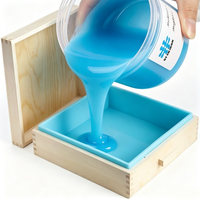 Caoutchouc de silicone liquide RTV-2 pour moules à savon et moules à savon en pain – Qualité alimentaire, haute résistance à la déchirure