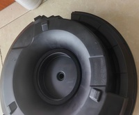 Subwoofer de roue de secours Audi Q5L 80A035382A 2x100W 6,5 pouces à double bobine vocale pour coffre, basses puissantes, branchement direct OEM