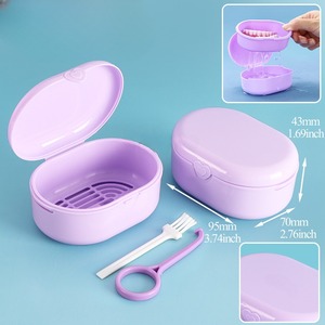 Ensemble professionnel <span class=keywords><strong>de</strong></span> nettoyage et <span class=keywords><strong>de</strong></span> stockage <span class=keywords><strong>de</strong></span> prothèses dentaires avec panier <span class=keywords><strong>de</strong></span> crépine Boîte <span class=keywords><strong>de</strong></span> <span class=keywords><strong>bain</strong></span> pour fausses dents et mallette <span class=keywords><strong>de</strong></span> rangement pour douilles dentaires - Product Image 2