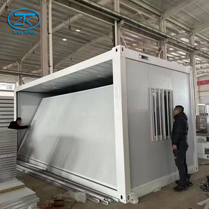 Casa prefabricada de acero <span class=keywords><strong>modular</strong></span> tipo Z, contenedor plegable <span class=keywords><strong>prefabricado</strong></span> para oficina, sala de reuniones móvil, <span class=keywords><strong>baño</strong></span> público/<span class=keywords><strong>baño</strong></span> de sitio - Product Image 1