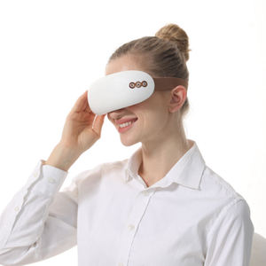 Nâng cấp mới không dây Bluetooth âm nhạc mắt massager 5 mô hình rung nóng/lạnh nén áp suất không khí Type-C USB 1500mAh pin - Product Image 1