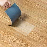 Piso Vinílico Autoadhesivo de Bajo Precio, Estilo Madera, Pegatina para Piso, Vinilo Plástico