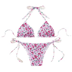 Traje de Baño Bikini Triangular Sexy para Mujer, Estampado 2026 - Product Image 5