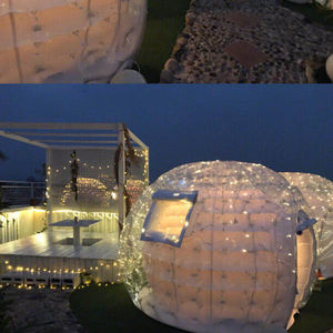 Dômes de luxe transparents, maison de thé, chambre, dôme à bulles gonflable transparent, tentes à bulles gonflables, éclairage LED, maison à bulles gonflable - Product Image 2