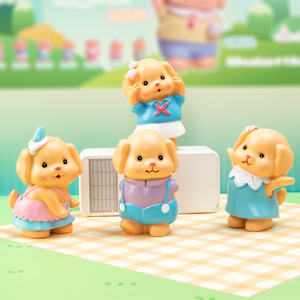 Figurines en résine Warm Sweetheart Belle Family, mini-poupées, ornement de bureau, cadeau de collection pour enfants de 8 à 13 ans - Product Image 2