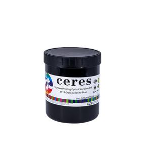 Encre d'impression à écran variable optique Ceres YY13, couleur vibrante vert herbe à bleu, professionnelle, anti-contrefaçon - Product Image 1