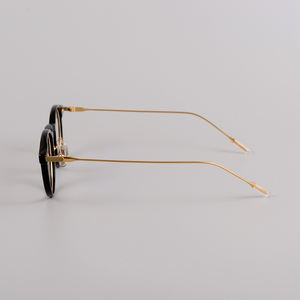 Factory Stock Support to Change the Brand logo Made in Korea Japanese <strong>Glasses</strong> Same Style for Men and Women Oval Frame <strong>Glasses</strong> - Product Image 6