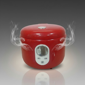 Multifunctional Low Sugar Mini Rice Cooker 1.8L 700W Cylinder Design Stainless Steel Digital Timer for Kitchen Use Digital Timer - Product Image 2