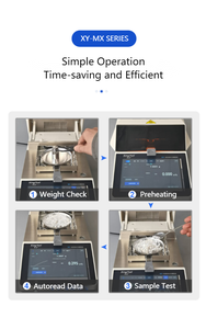 XINGYUN XY-1004MX-T7 Pro 110g 0.1mg 0.0001g intelligent automatique halogène humidimètre écran tactile - Product Image 4