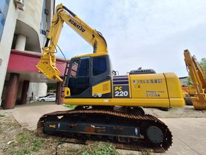 Excavatrice Komatsu PC220-7 d'occasion de haute qualité, 22 tonnes, excavatrice sur chenilles d'occasion du Japon à vendre avec garantie d'un an - Product Image 2