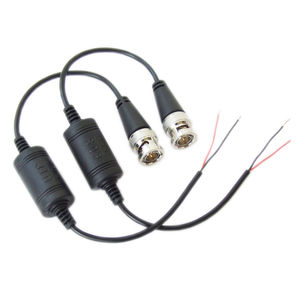 <span class=keywords><strong>Balun</strong></span> de <span class=keywords><strong>Video</strong></span> Analógico/AHD/CVI/TVI HD Pasivo Único para Exteriores, Impermeable IP66, 1080P, Accesorios para Sistema de CCTV BNC, Monitor - Product Image 1