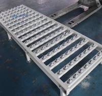 Table de transfert à billes universelle SUS, table de travail à billes, ligne d'assemblage, plateforme d'inspection, vente directe d'usine