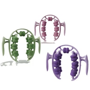 Nouveau 2026 Rouleau de massage des jambes extensible à sept roues pour la relaxation corporelle et l'exercice, avec pince de massage des mollets - Product Image 2