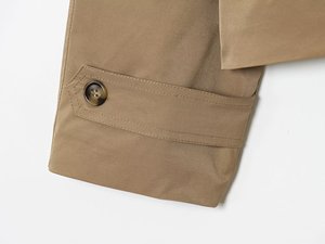 Femmes 2025 nouvelle mode décontracté joker tempérament ceinture décoration <span class=keywords><strong>court</strong></span> <span class=keywords><strong>trench</strong></span>-coat rétro femmes chic à manches longues <span class=keywords><strong>trench</strong></span>-coat. - Product Image 4