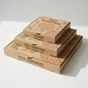Cajas de Cartón Personalizadas para Comida para Llevar, Desechables, Ecológicas, de Cartón Corrugado, para Pizza, Hechas con Materiales Reciclados, de Alta Gama - Product Image 6