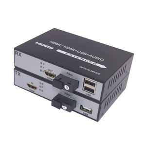 1920X1080P 60Hz 20KM <strong>Extender</strong> <strong>USB</strong> KVM Fiber Optical <strong>Extender</strong> HD MI to Fiber Optic Video Converter - Product Image 2