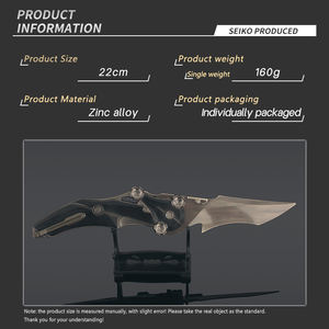 LT Mercy Vouwmes Fabrieksdirect Nieuwe Aanwinst Delta Force Zwart Mes Zinklegering 22cm - Product Image 2