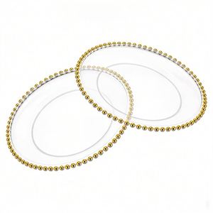 Assiettes jetables élégantes en plastique pour buffets, fêtes, restaurants et plats à emporter – Vente en gros usine, sans BPA, qualité alimentaire - Product Image 1