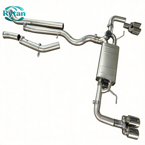 Sistema de Escape Valvetronic de Acero Inoxidable con Válvula Rytan, Sistema de Escape Catback para <span class=keywords><strong>BMW</strong></span> <span class=keywords><strong>330i</strong></span> 430i G20 G22 G23 G26 <span class=keywords><strong>2.0</strong></span> B48 de 2019 en Adelante - Product Image 6