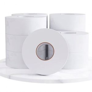 Papel Higiénico Comercial en Rollo Jumbo, 2 Capas, Tamaño Grande, Sin Núcleo, para Dispensador de Baño de Hotel, Venta al Por Mayor - Product Image 2