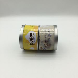 Custom Printing Round <b>Metal</b> Tin <b>Box</b> with Window Lid for Durian Cake Cookie Candy Food Packaging - Product Image 3
