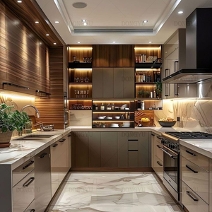Mobili da Cucina di Lusso a Prezzo di Fabbrica, <span class=keywords><strong>Design</strong></span> Moderno Personalizzato, Set Completo per Villa - Product Image 6